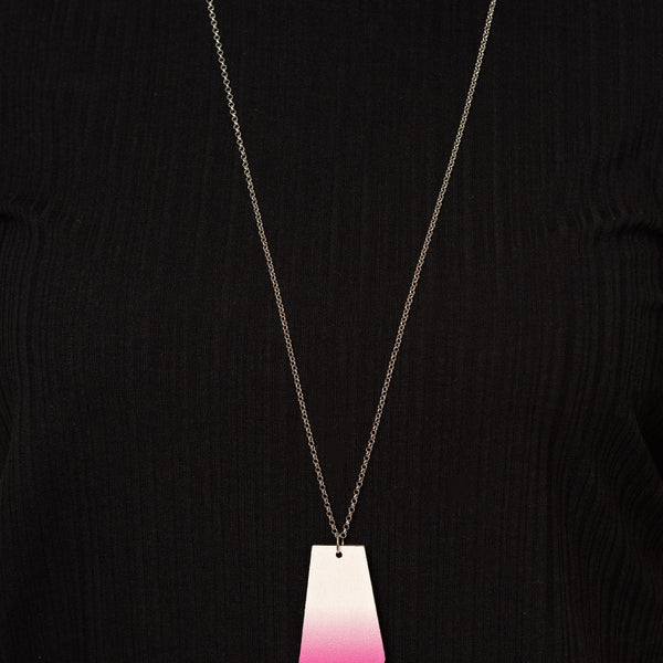 Watercolor Skies ~ Pink Necklace