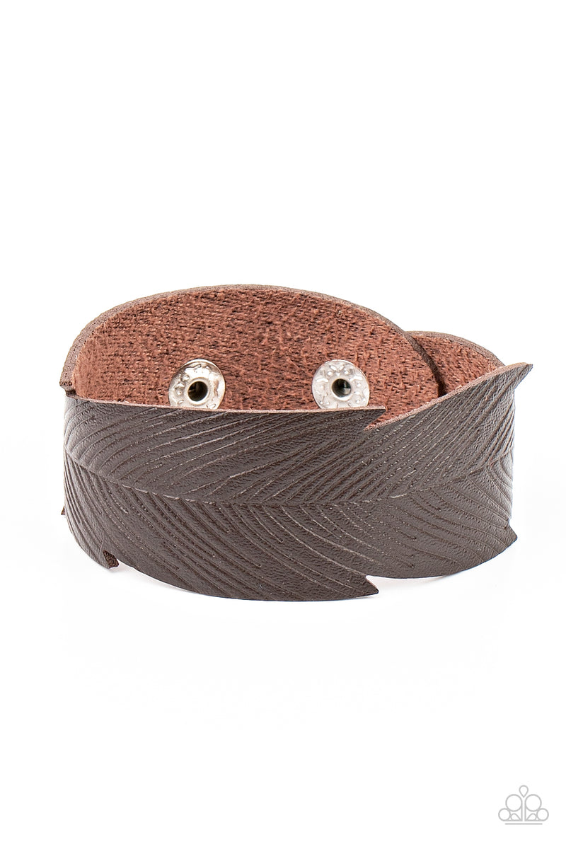 Whimsically Winging It ~ Brown Bracelet