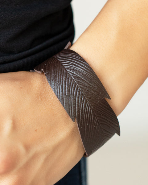 Whimsically Winging It ~ Brown Bracelet