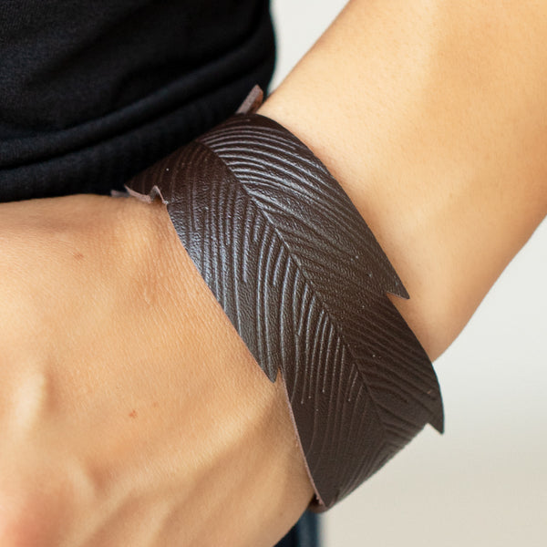 Whimsically Winging It ~ Brown Bracelet