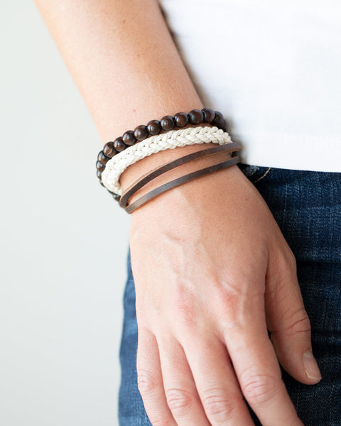 Wildly Wrangler ~ Brown Bracelet